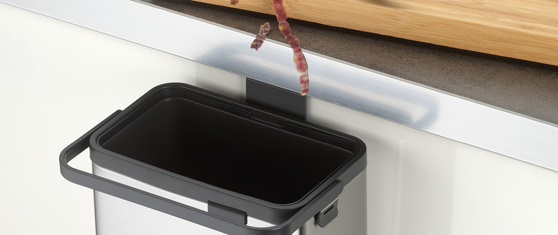 Kleine Abfalleimer für den Küchenalltag